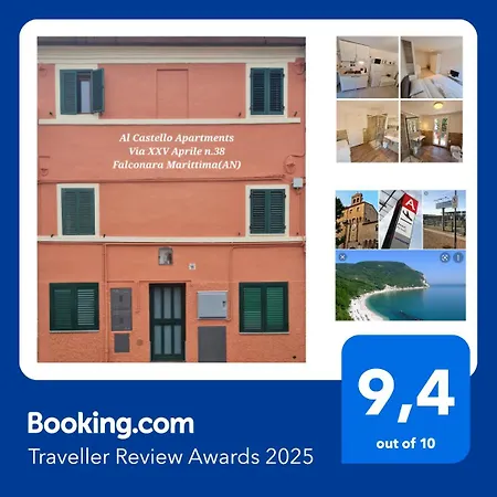 Al Castello - Aeroporto Delle Marche - Ancona Фальконара-Мариттима